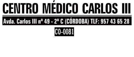 CENTRO MÉDICO CARLOS III
